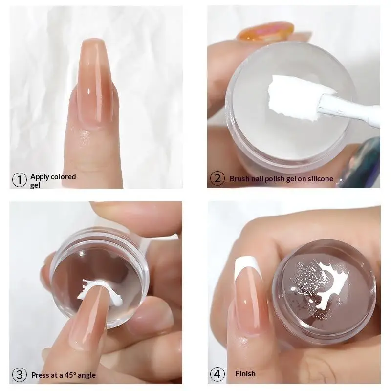 240pcs Dual Nail Forms Coffin Shape 15 Sizes Sandwich Nail Molds Suitable for Professional Manicure or DIY at Home