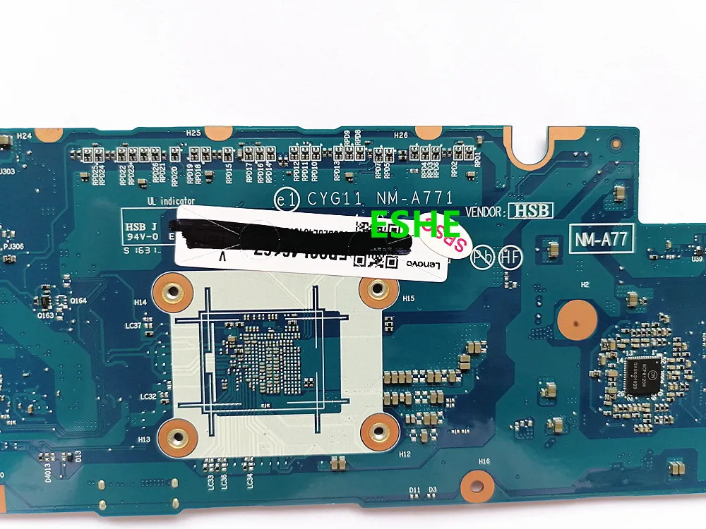 NM-A771 For Lenovo YOGA 710-11ISK Laptop Motherboard 5B20L46160 4405Y M3-6Y30 M5-6Y54 I5 7Y54 CPU 4G/8G RAM