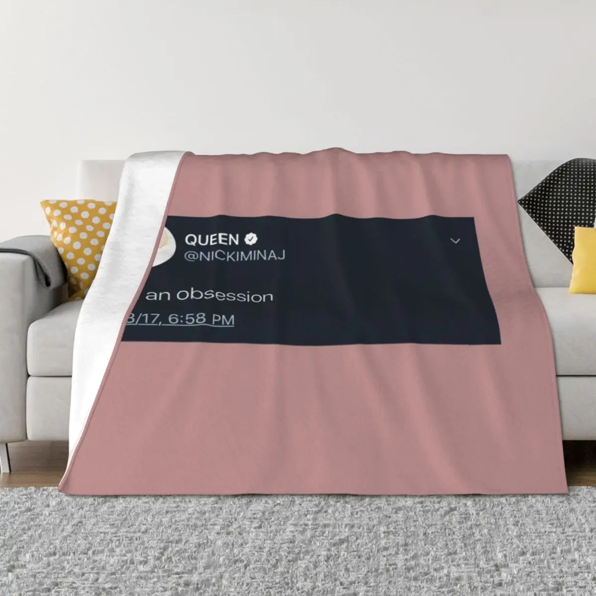 

Nicki Tweets Throw Blanket anime Extra Large Throw Thermals For Travel Blankets
