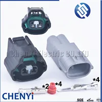 Conector automático de cableado de enchufe automotriz de 2 pines 7283-7526-30 90980-11162 para conector de solenoide VVT i Toyota Lexus 1JZ 2JZ 1UZ 3UZ