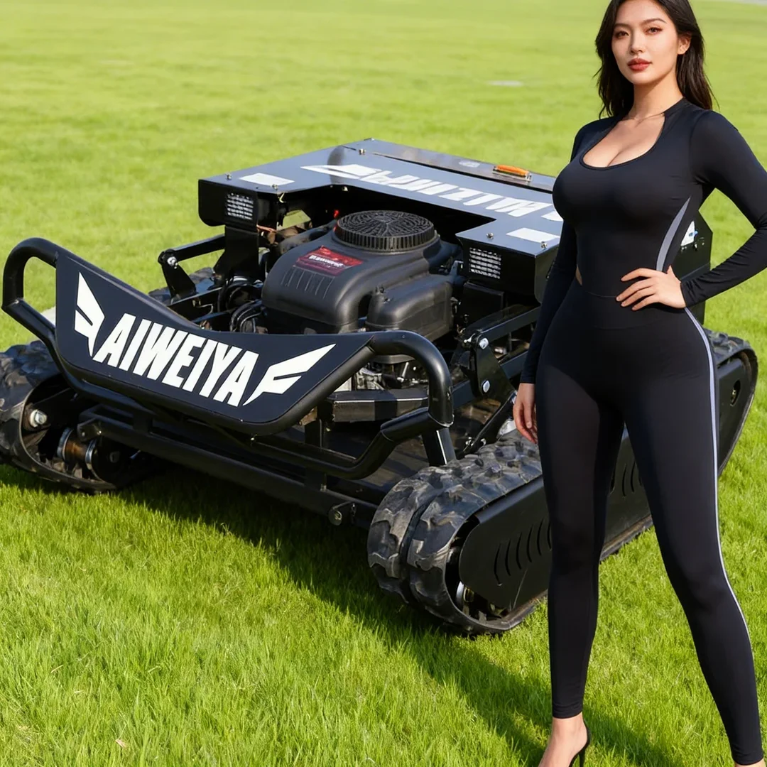 

Customized Large Capacity Fuel Tank Flail Lawn Mower 500m Remote Control All Terrain High-End Home Garden Use