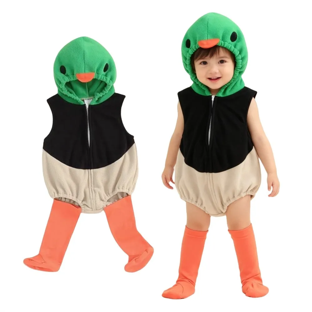 

2pcs/set Baby Boy Girl Bird Bodysuits Outfit Newborn Photography Props Romper 0-24M