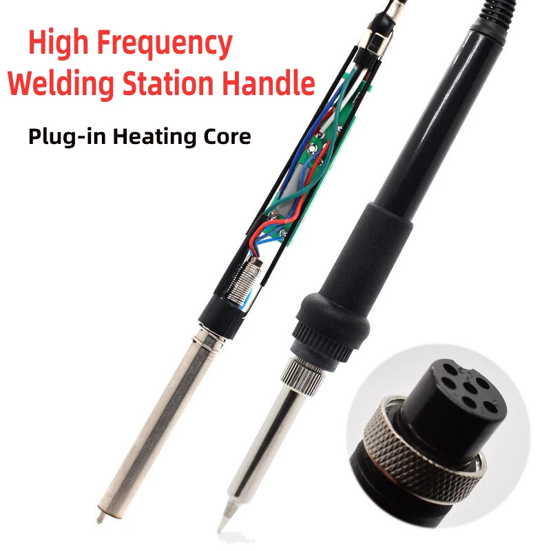 Handif Estação De Solda, Soldagem Handle Pen, Ferramenta De Ponta De Ferro De Solda para 150W 90W Alta Freqüência, 205H 203H