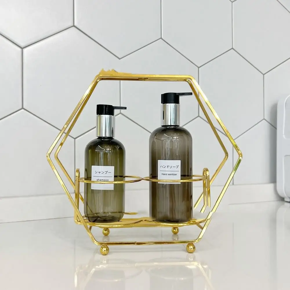 السفر إعادة الملء المطبخ الحمام زجاجات مستديرة موزع الصابون زجاجات موزع الصابون حاوية السائل #1