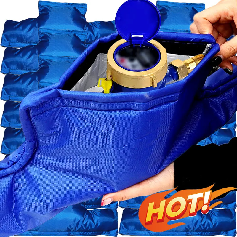 

Universal Water Pipe Insulation Oxford Sleeves Waterproof Multi Layer Frost Protection Cold Pipes Meters Fit Outdoors Plumbing