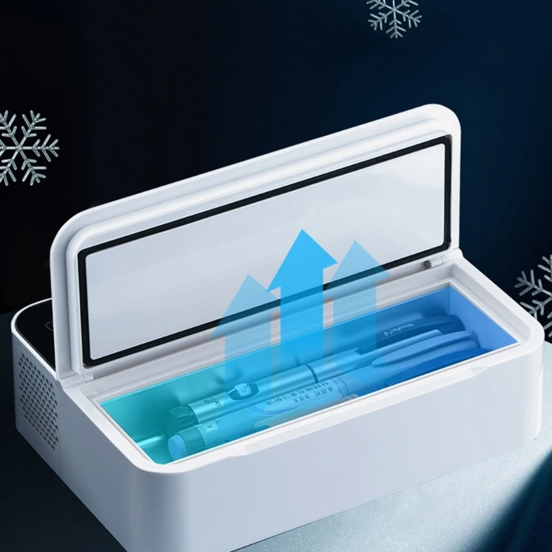 ثلاجة طبية مدمجة مناسبة للسفر لدرجة حرارة تخزين الأدوية