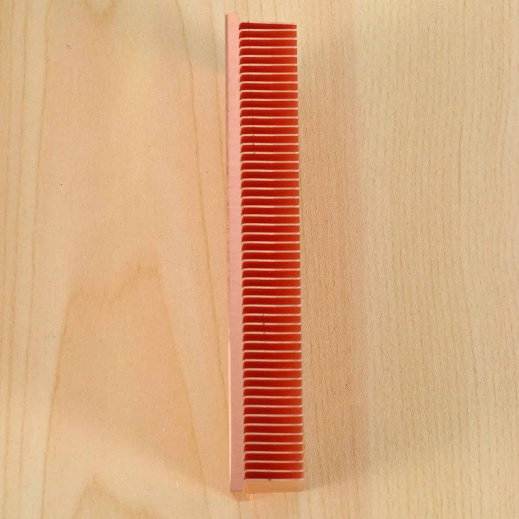 Radiateur en cuivre pur 100x50x15mm à ailettes rainurées pour refroidissement de puces électroniques, RAM, LED, VGA