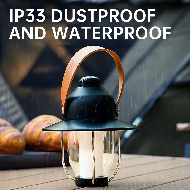 الثريات العتيقة الخارجية، وأضواء التخييم LED المحمولة القابلة لإعادة الشحن، وأضواء خيمة الإضاءة المحيطة فائقة الأمد