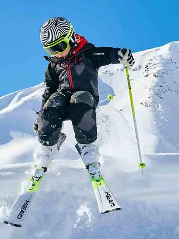 Giovani Bambini Junior Principiante unisex Sci da montagna per tutte le montagne Lunghezza regolabile Sci alpini leggeri Facile da trasformarsi Skate da neve Freestyle