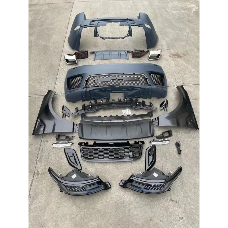 

High Quality 2013-2017 Land Range Rover Sport Upgrade To 2022 OE Full Body Kit With Headlights Taillights Bumper Parts