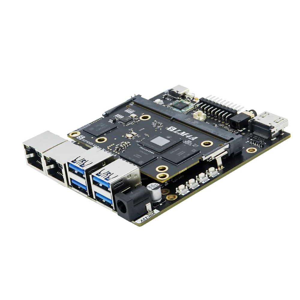 Sipeed LicheePi 4A Risc-V TH1520 Linux SBC Development Board 4TOPS NPU 50GFLOP GPU 16GB LPDDR4 128GB eMMC Single Board