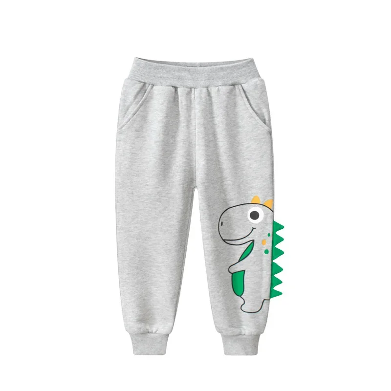 Korean version of children's clothing, boys' sports pants, dinosaur baby leggings