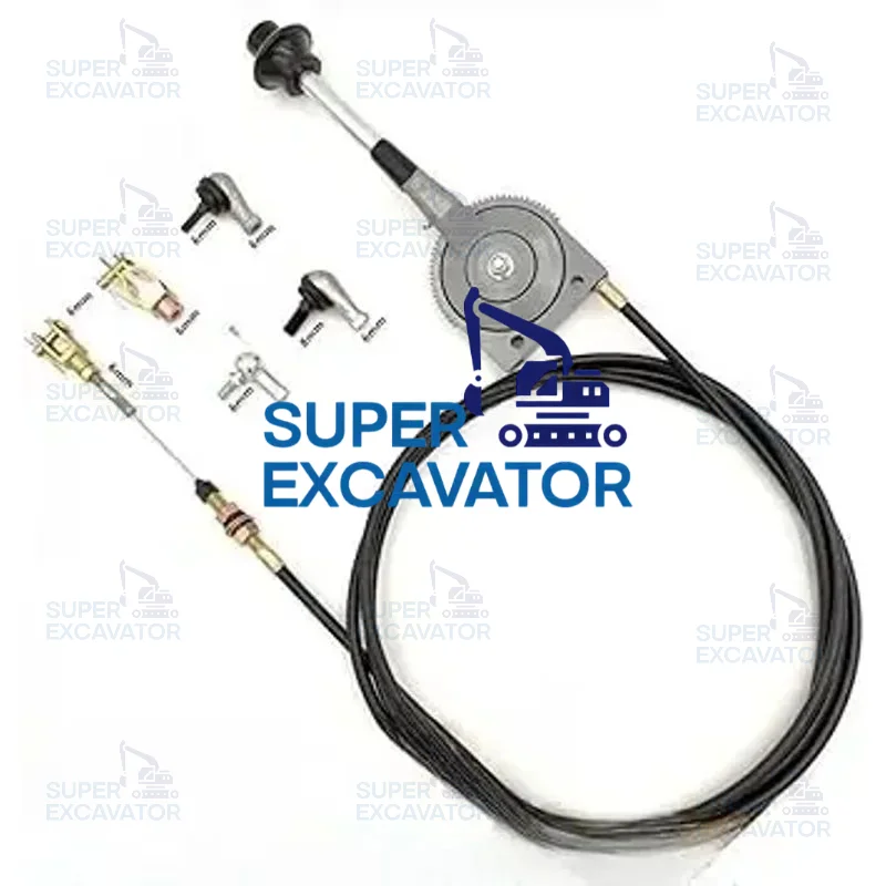 

Bold Hand Throttle Controller Cable Auto Parts Sprinkler Diesel Truck Excavator Modification Custom Manual Throttle Cable Parts