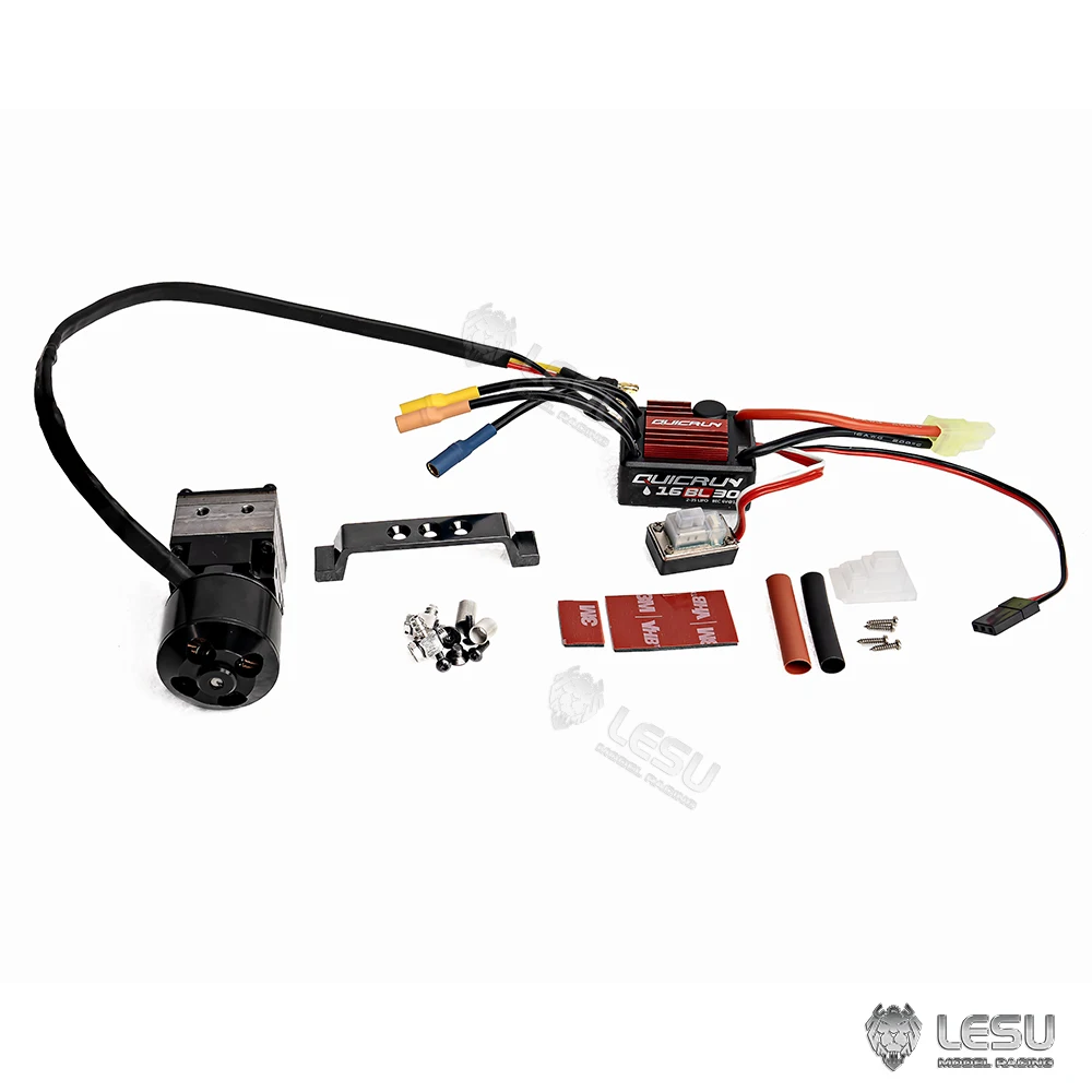 RC Hochdruck-Hydraulikölpumpe für Tamiya 1/14 1/16 RC Kipper Muldenkipper Bagger Zubehör Teile LESU YZ0001-B