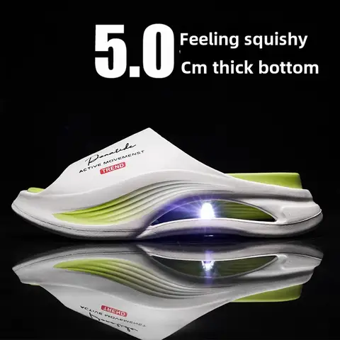 여름 남성 슬리퍼 미끄럼 방지 남성 샌들 두꺼운 부드러운 플랫폼 하우스 신발 실내 샤워 욕실 슬리퍼 야외 캐주얼 신발