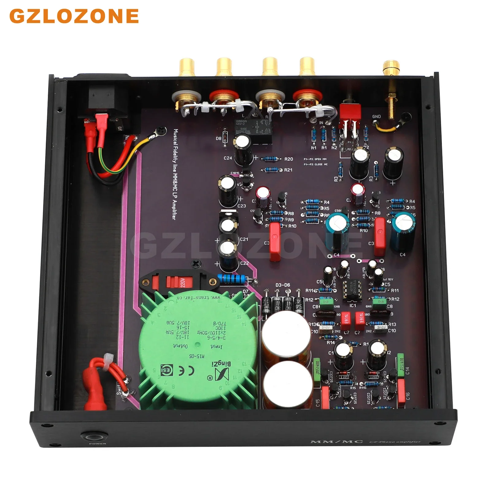 ZEROZONE MF712 LP Phono Amplifier HIFI Musical Fidelity Line MM/MC Полностью дискретный усилитель