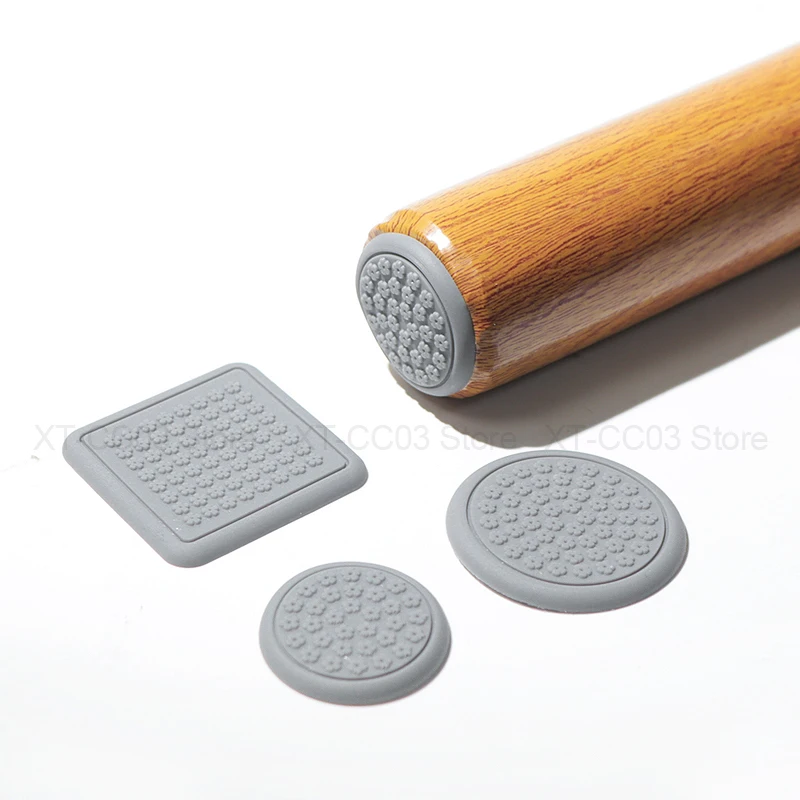 4/8 قطعة Sel-Adhesive سيليكون كرسي الساق منصات حافظات الأرضية أرجل قطع الأثاث الجدول الساق يغطي مربع/جولة أسفل منصات المضادة للانزلاق