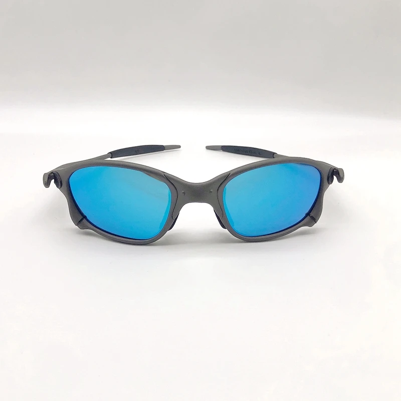 Gafas de sol polarizadas para ciclismo de montaña para hombre, lentes de Metal para pescar, UV400, D4-1