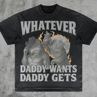 What Ever Daddy Wants Daddy Gets Werewolf Memes Funny Cringe Shirt Funny Meme Shirt Meme Shirt Offensive Meme Shirt Gen Z Shirt