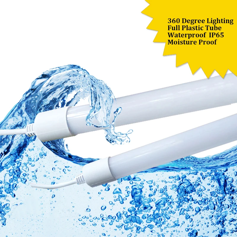 10pcs/lot 5ft 150cm 24w T8 LED Outdoor Waterproof IP65 LED Neon Light Tube Advertising Signboard Color Round Long Light