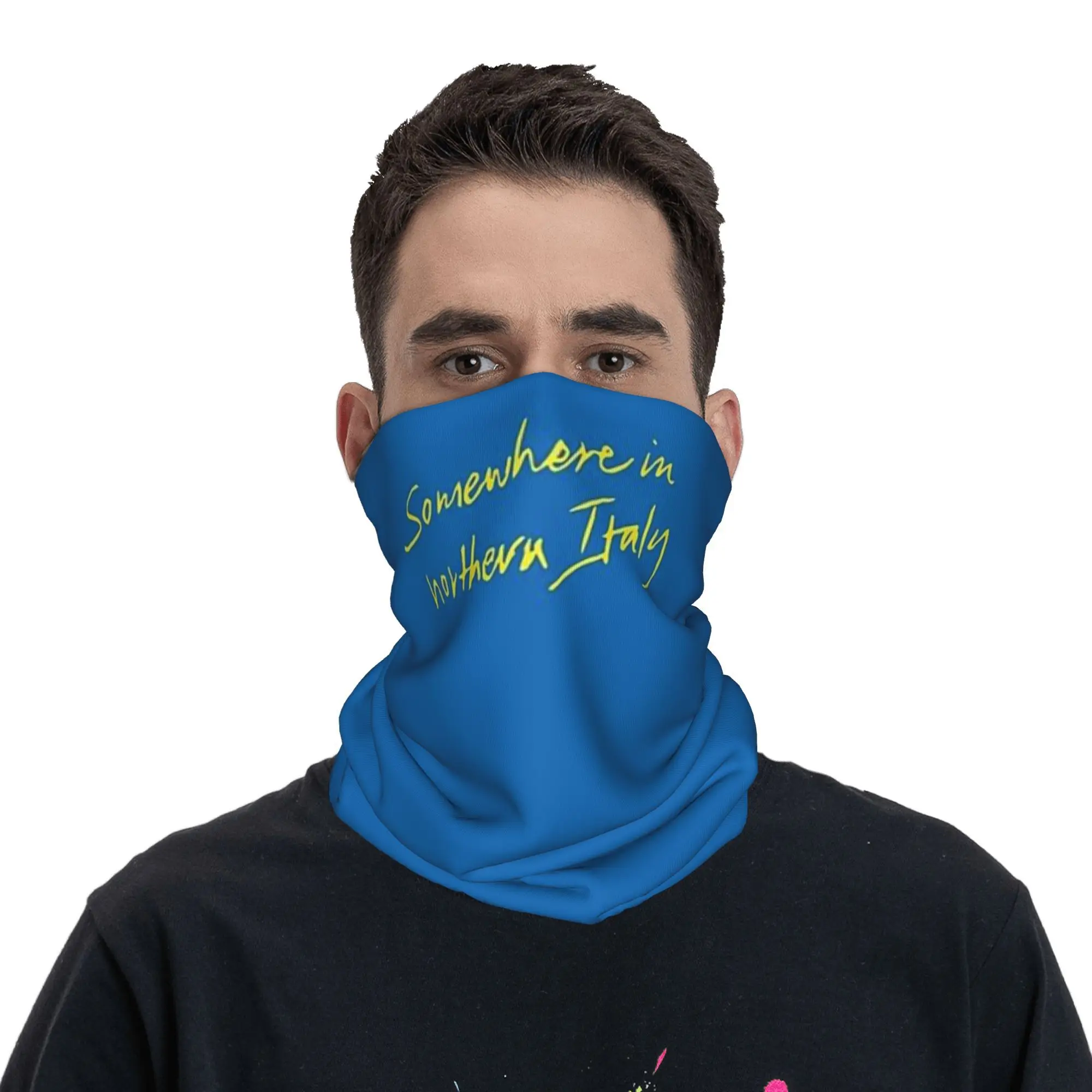 Somewhere in northern Italy - Call Me By Your Name Bandana Neck Cover Printed Mask Scarf Multifunction Face Mask Cycling
