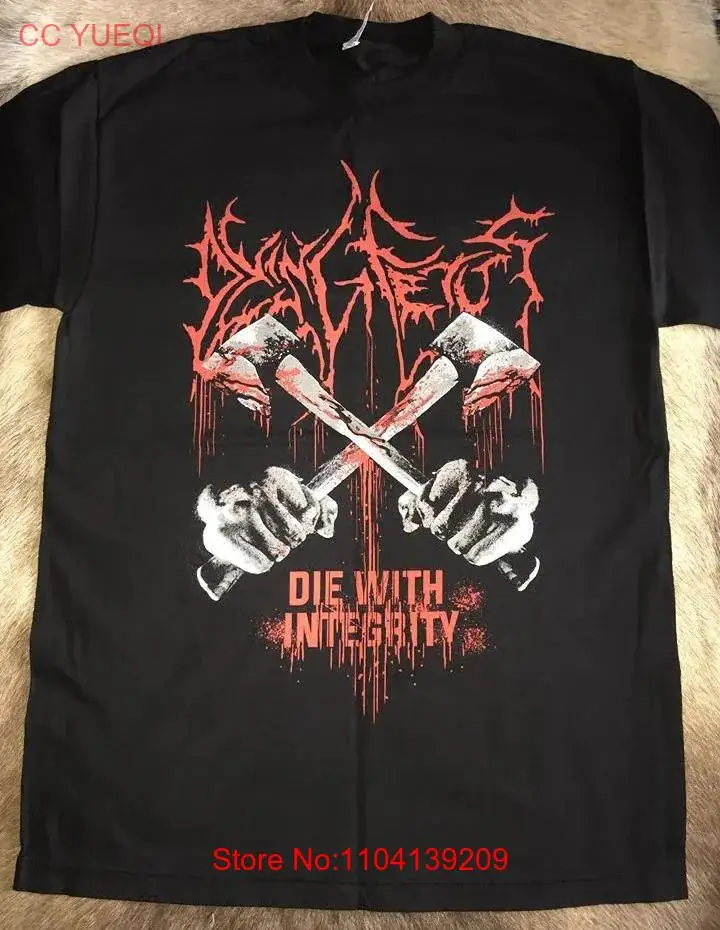 Dying Fetus - Die With Integrity T-shirt Unisex Cotton Tee S-4XL CB775 long sleeves