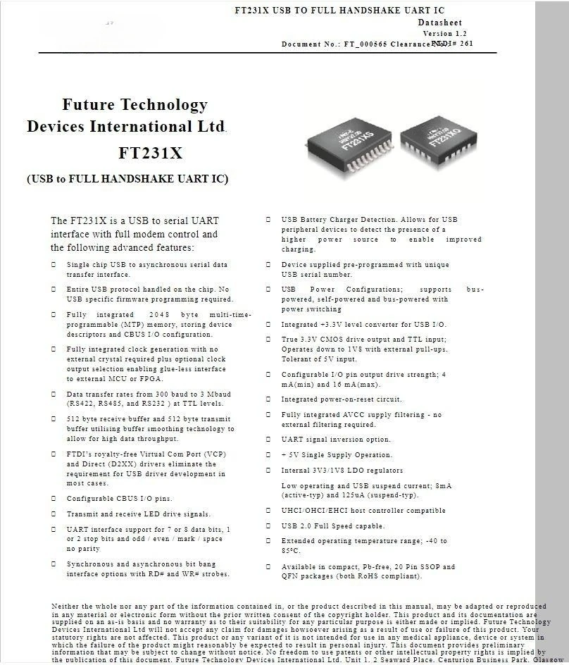 5 pz FT231XS-R FT231XS SSOP-20 FT231XQ-R FT231XQ QFN-20 FT231 USB a FULL HANDSHAKE UART IC Chipset 100% nuovo originale