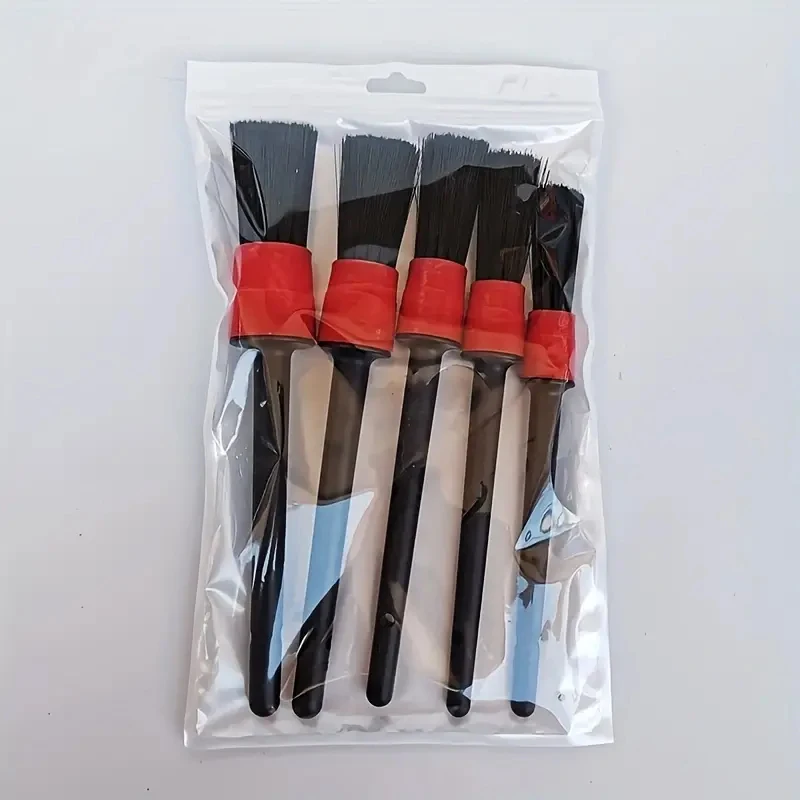 Detailing Brush Set Car Brushes Car Detailing Brush For Car Cleaning Detailing Brush Dashboard Air Outlet Wheel Brushes image 2