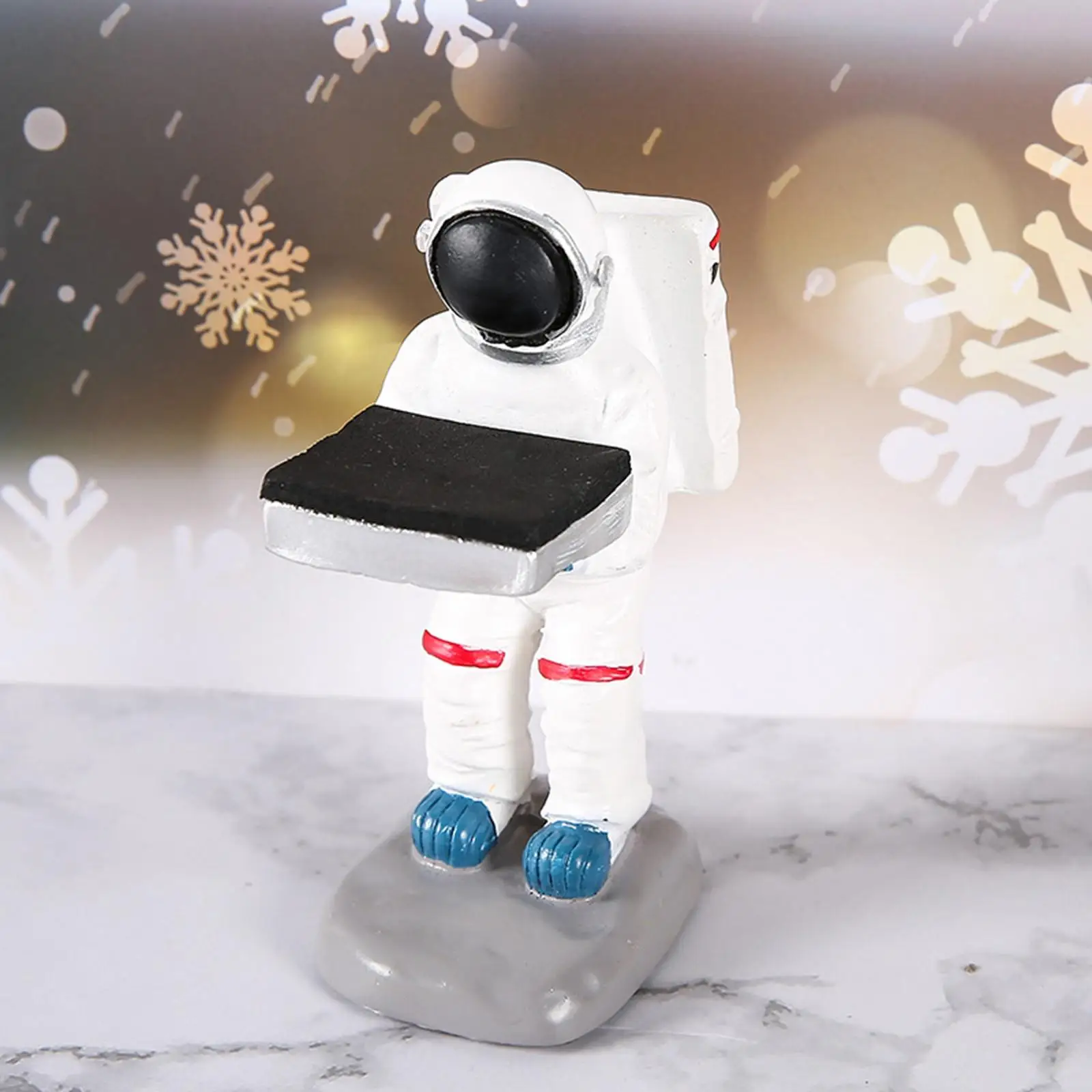 حامل عرض الساعة - حامل ساعة بتصميم رائد الفضاء، حامل منظم لساعة اليد