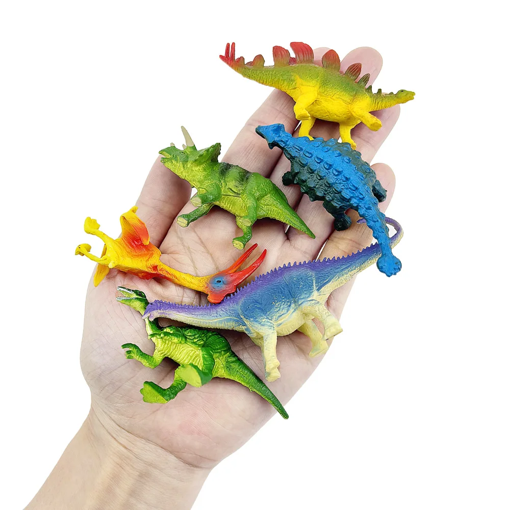 Simulation Animals Playset Wild Ocean Farm Dinosaur Animals Model Set Action Figures Figurine Zoo Cute Education Kids Toy Gifts