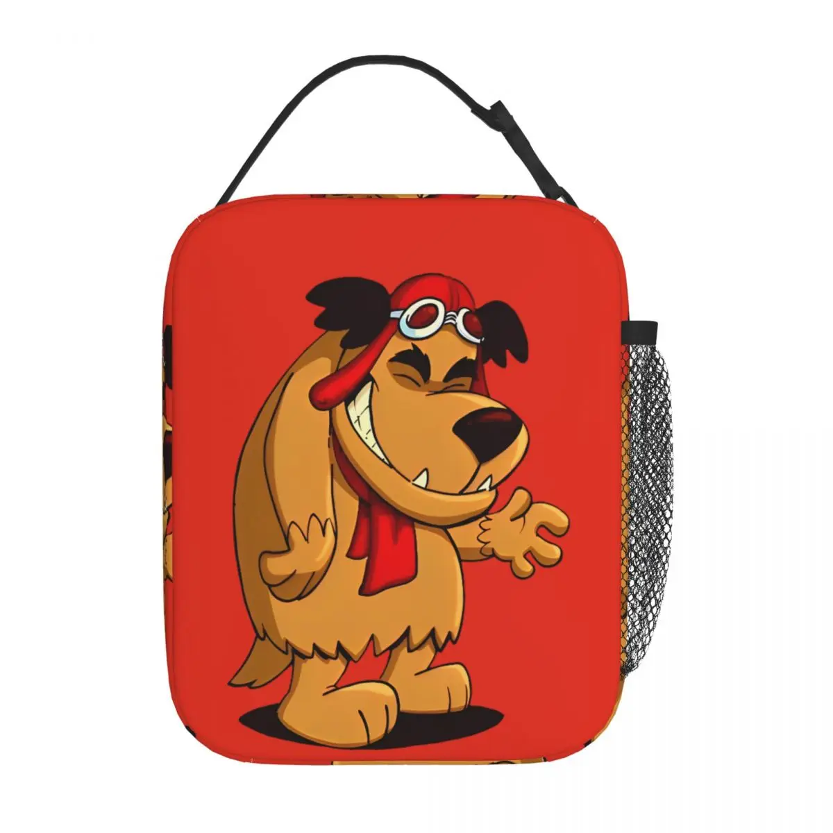 

Muttley Wacky Races Dog Insulated Lunch Bag Cooler Bag Meal Container Large Tote Lunch Box Food Handbags College Picnic