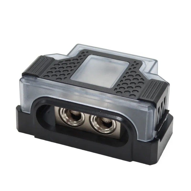 

Ground Distributor Block Car Amplifier Splitter 1 in 2 Out 0ga 4ga Distribution Block