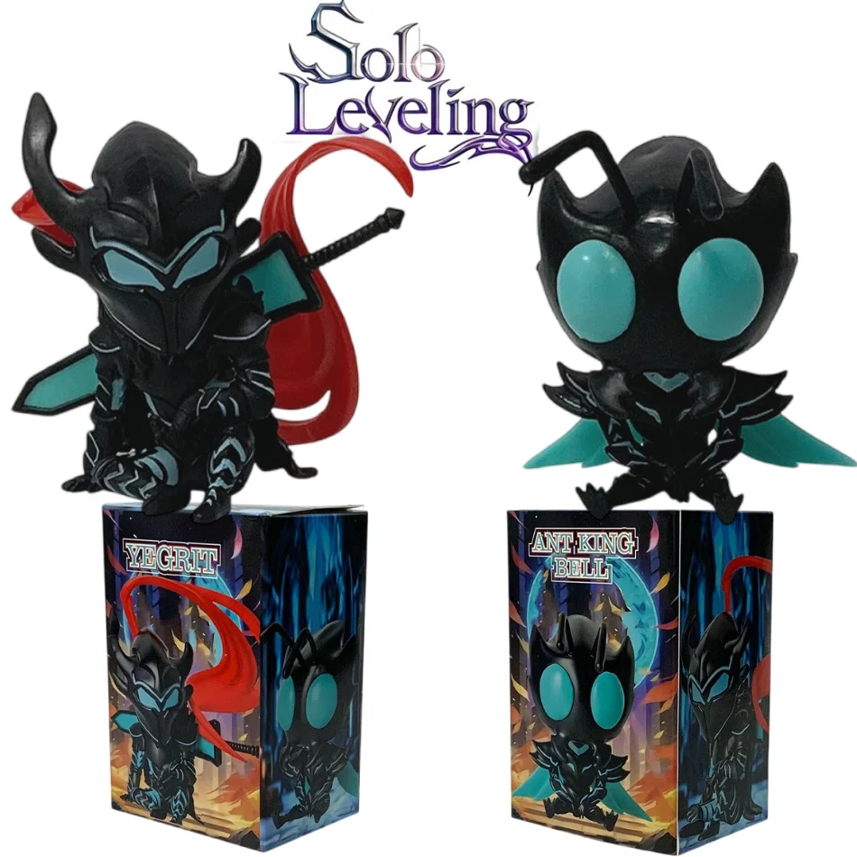 Figura de acción de 8 cm en stock (versión anime) del Rey Hormiga Beru/Igeuliteu, versión Q, modelo coleccionable de PVC.