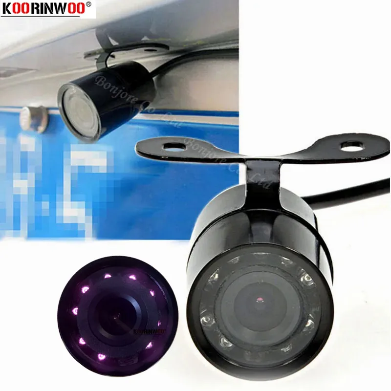 Koorinwoo 2024 HD CCD Pojazd 9. Światła podczerwieni Samochodowa kamera cofania Przednia kamera Fort Cam Akcesoria zapasowe Panoramiczny detektor samochodowy