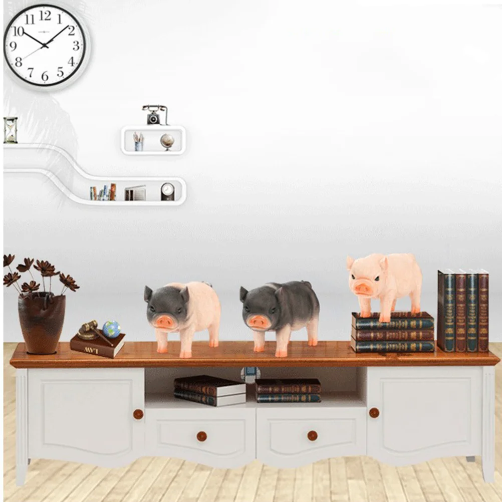 

Pink Pig Coin Bank Cute Piggy Bank Saving Pot Friendly Money Holder Decoration for Bedroom Living Room Pig Saving Pot