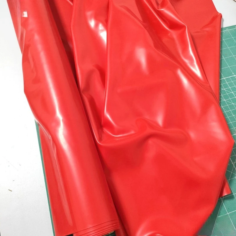 100/300cm Latex Rubber Sheet Elastic Smooth Waterproof Fabric for DIY Sewing Dress Costume Oil Mattress Bed Cover