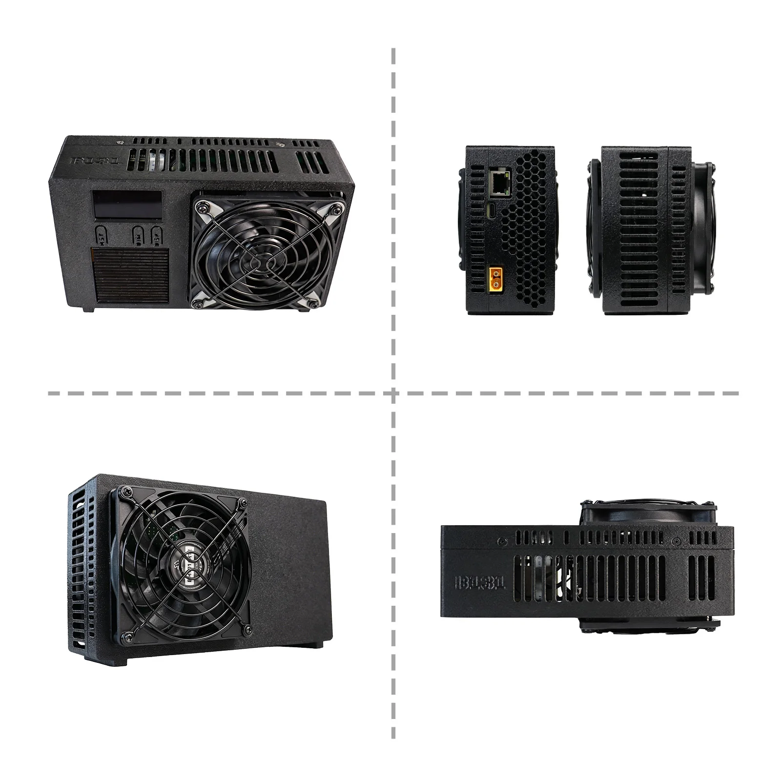 Luckyaxe B131 BTC Bitcoin Miner 6TH/s BM1373 ASIC-Chip SHA256 Miner 100W Stromsparender Desktop-Miner für Solo-Mining zu Hause