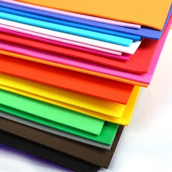 10pcs/set 20x30cm  Colorful Eva Foam Sponge Paper Sheet NO Glue Scrapbooking Crafts Diy Christmas Handicraft