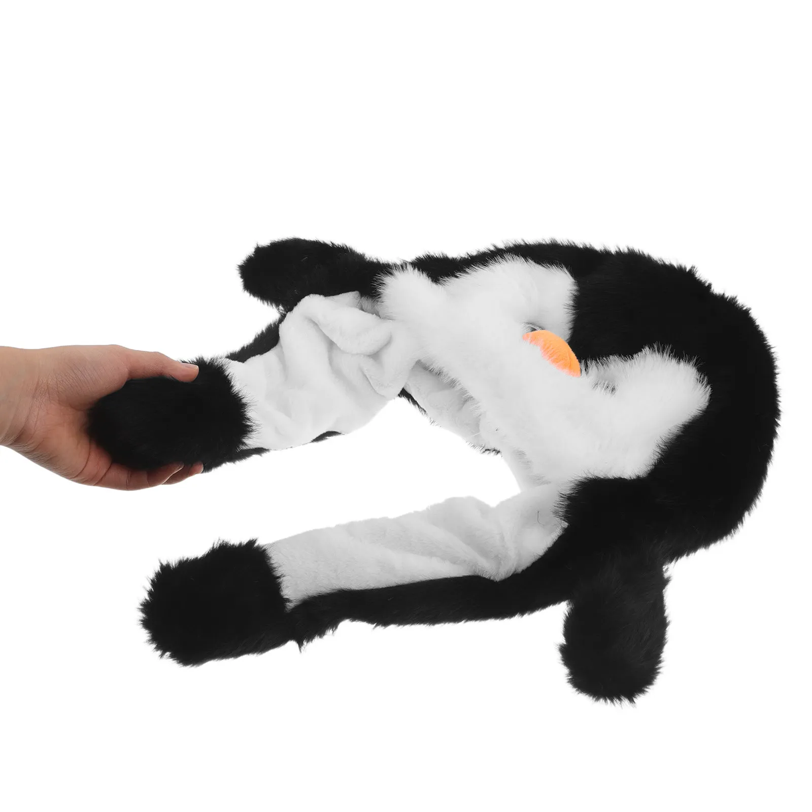 

Интерактивная шапка с подвижными ушками: милая теплая зимняя шапка-бини с мягкими ушками для девочек и женщин, для холодной погоды, вечеринок и фотосессий