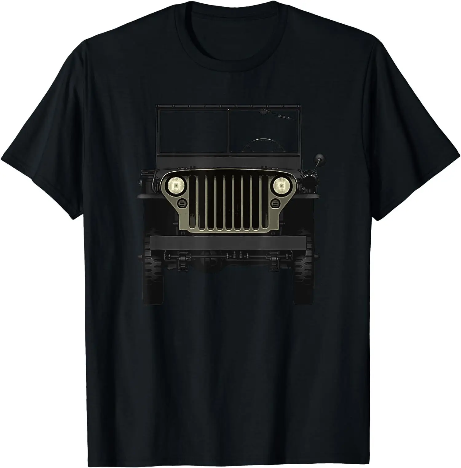

NEW LIMITED Willys MB Vintage Off Road Classic Vehicle WW2 T-Shirt S-3XL