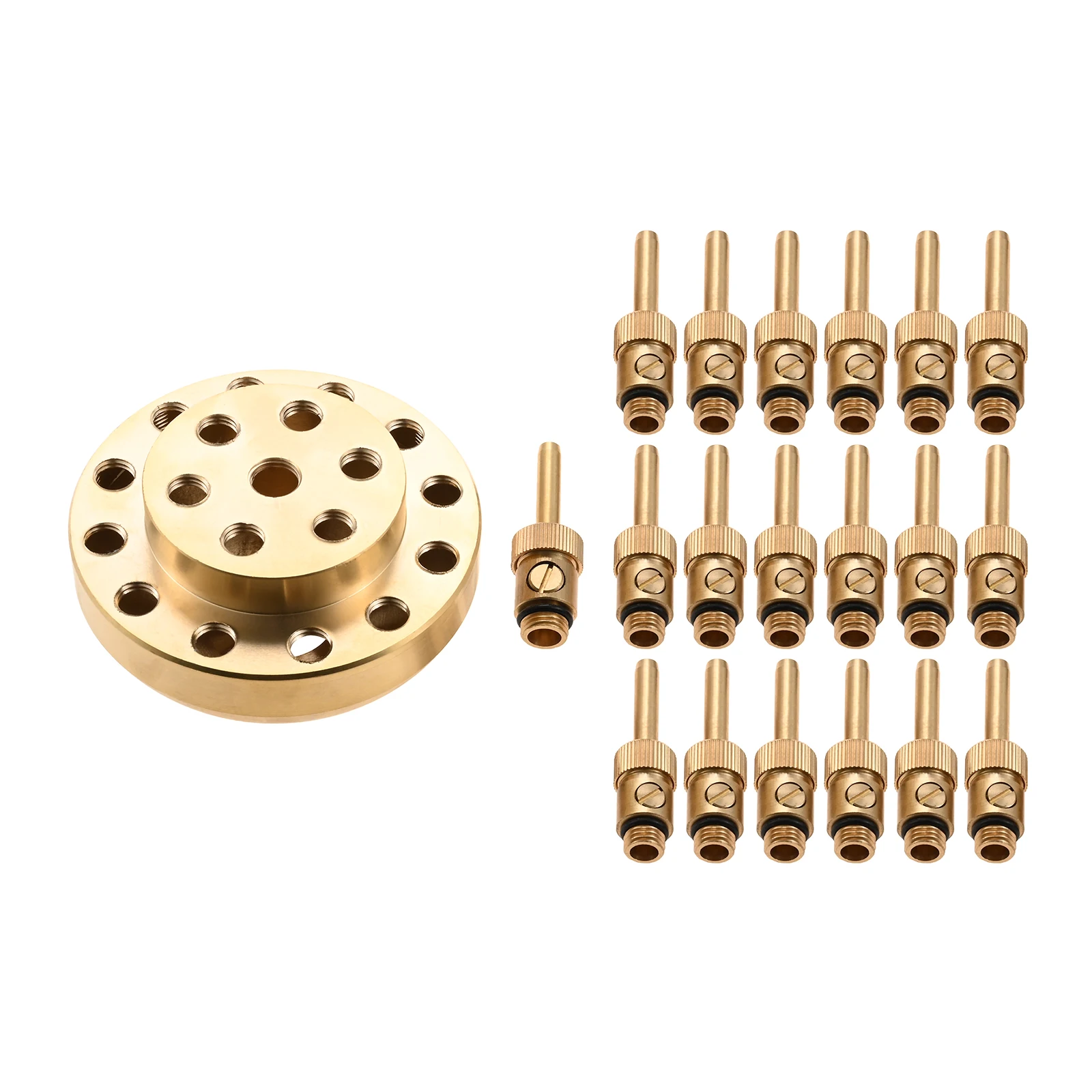 1Pc Various Brass Fountain Nozzle Suitable for Decoration Of Pond Swimming Pool Park Misting Cooling System Nozzle Irrigation