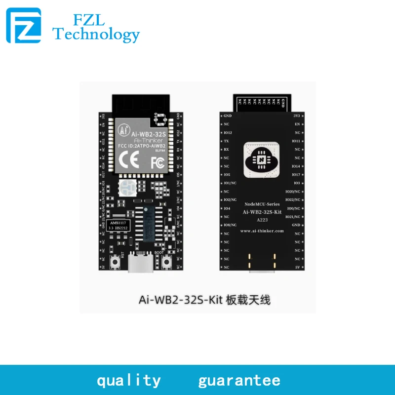 

WiFi Bluetooth 5.0 module Ai-WB2-32S-Kit development board/PCB antenna Type-C interface