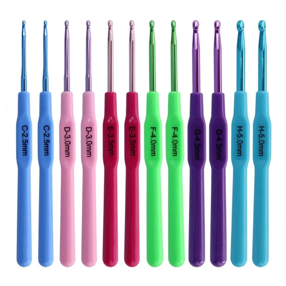 جديد الألومنيوم إبر الحياكة طويلة متعددة الأحجام إبر الحياكة النسيج أداة DIY بها بنفسك الخياطة الملحقات