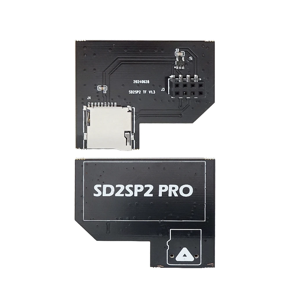 Устройство чтения карт памяти TF SD2SP2 Pro для Gamecube V1.3 SD2SP2 Pro Адаптер для последовательного порта Nintendo Gamecube 2 золотых поверхности HQ ENIG