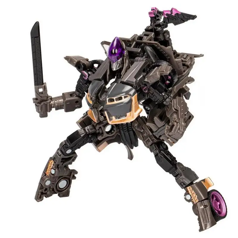 Takara tomy transformadores brinquedos série de estúdio deluxe ascensão das feras 104 nightbird brinquedo 4.5 polegadas figura de ação presente ss104