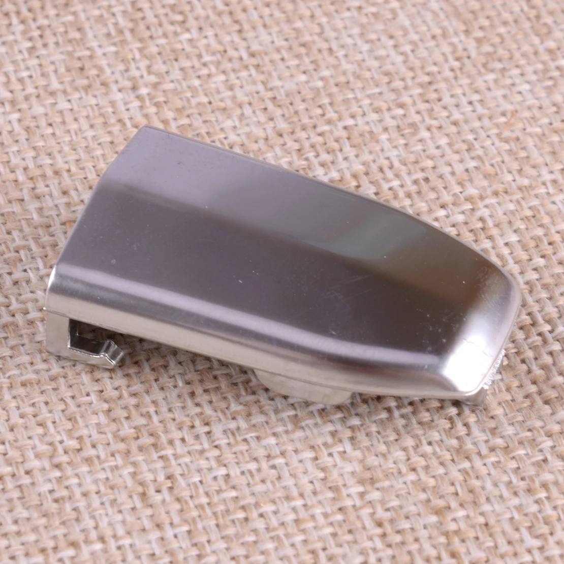 Silver ABS Car Front Door Handle Lock Cylinder Cover Cap Fit for Cadillac Escalade ESV 2015 2016 2017 2018 2019 13596115 New