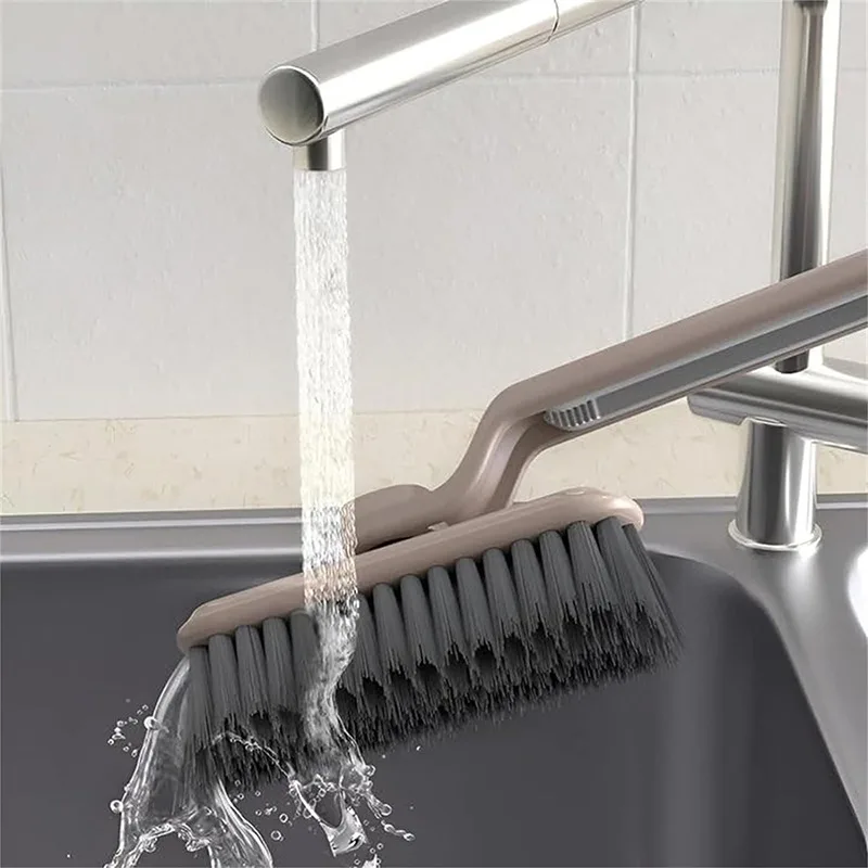 Multi-Function Rotating Crevice Cleaning Brush Kitchen Toilet Tile Joints Dead Angle Crevice Gap Cleaner Brush For Shower Floor