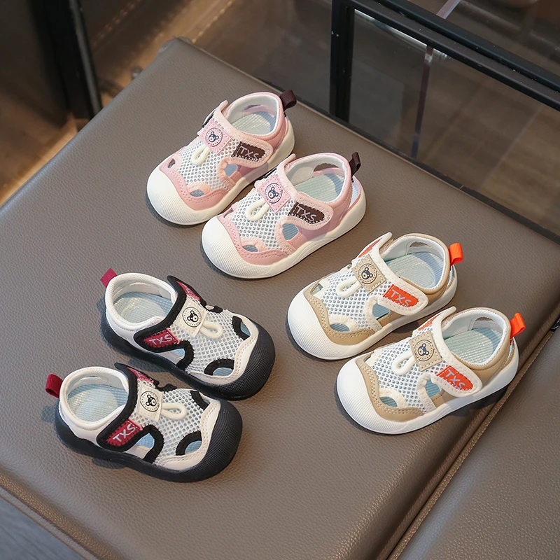 

Летняя спортивная обувь для детей, дышащая обувь из сетчатой ткани для мальчиков и девочек, трендовые эргономичные модные детские кроссовки 15-25