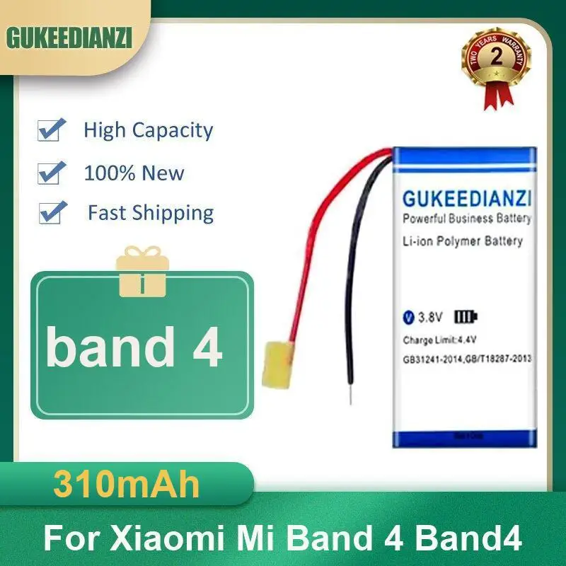 Аккумулятор для Xiaomi Mi Band 7 Pro, Band 7, Band 2, Band 3, Band 4, Band 5, Band 8, Redmi XMWB05, Band 1, Band 6, XMWB01, Watch CLOLOR