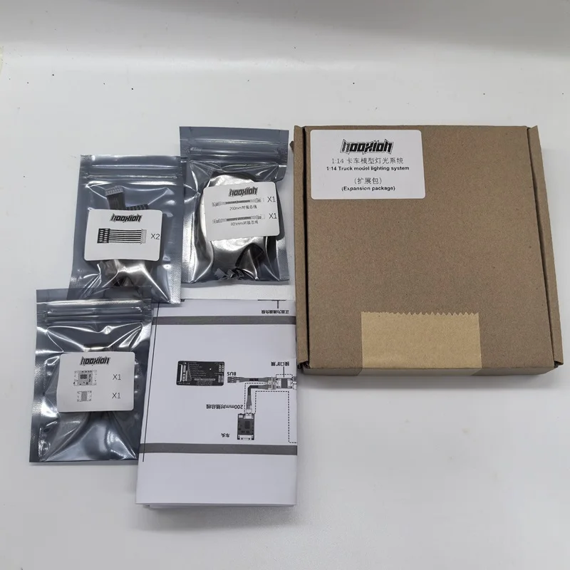 Fury Bear Sound- und Lichtsimulations-System 1/14 für Tamiya, Lesu, Scania, Man, Volvo – Autoteile, RC-LKW, Anhänger, Kipper – Detail 10